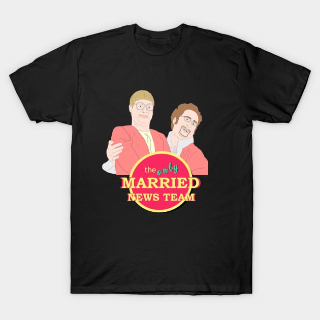 Jan & Wayne Skyler T-Shirt by VideoNasties